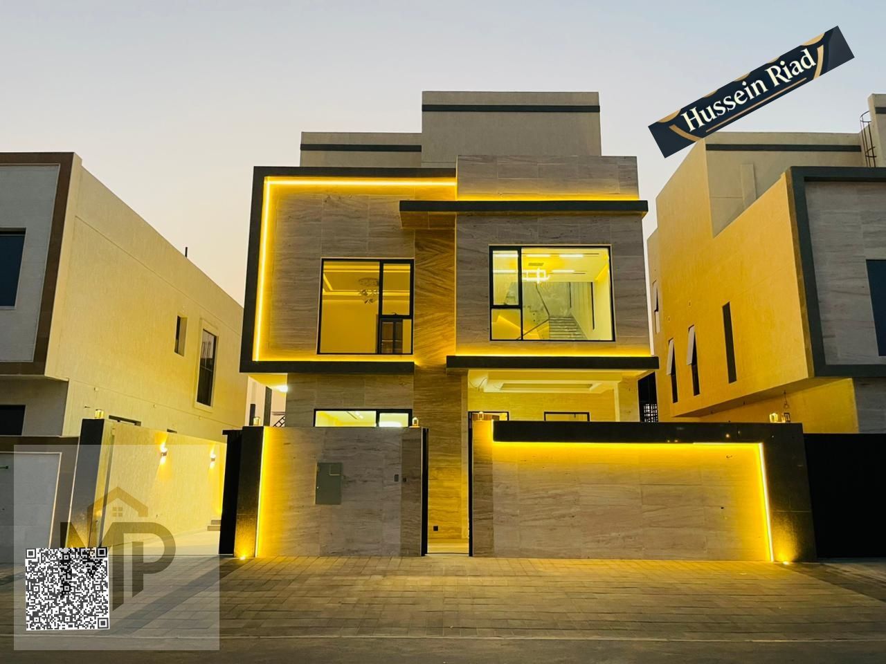 For sale, a villa with a swimming pool, including registration fees and air conditioners, in the Jasmine area.