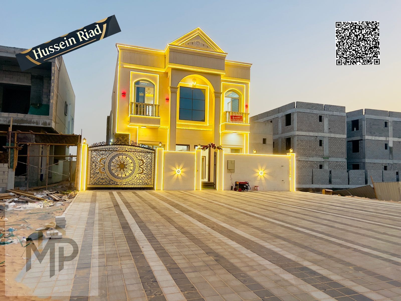Own your dream villa in the heart of Ajman, next to services, including registration fees