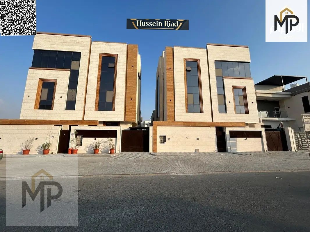 Luxury villa in Al Alia, 7 master bedrooms with elevator and elegant design, on an area of 6,500 square feet, ready for immediate occupancy. The pri