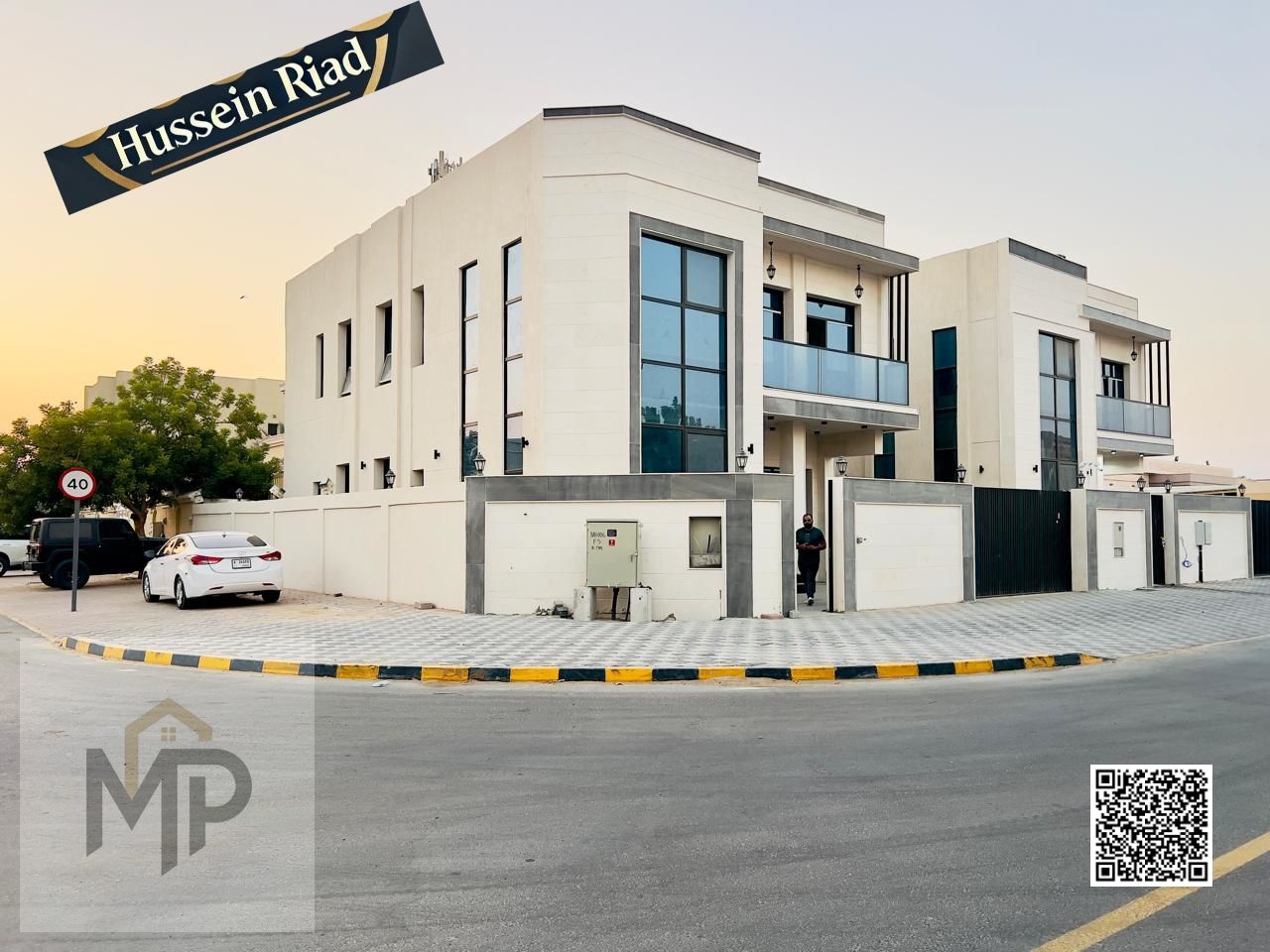 “Luxury villa for sale in Al Mowaihat - Ajman: distinctive location and modern design!”