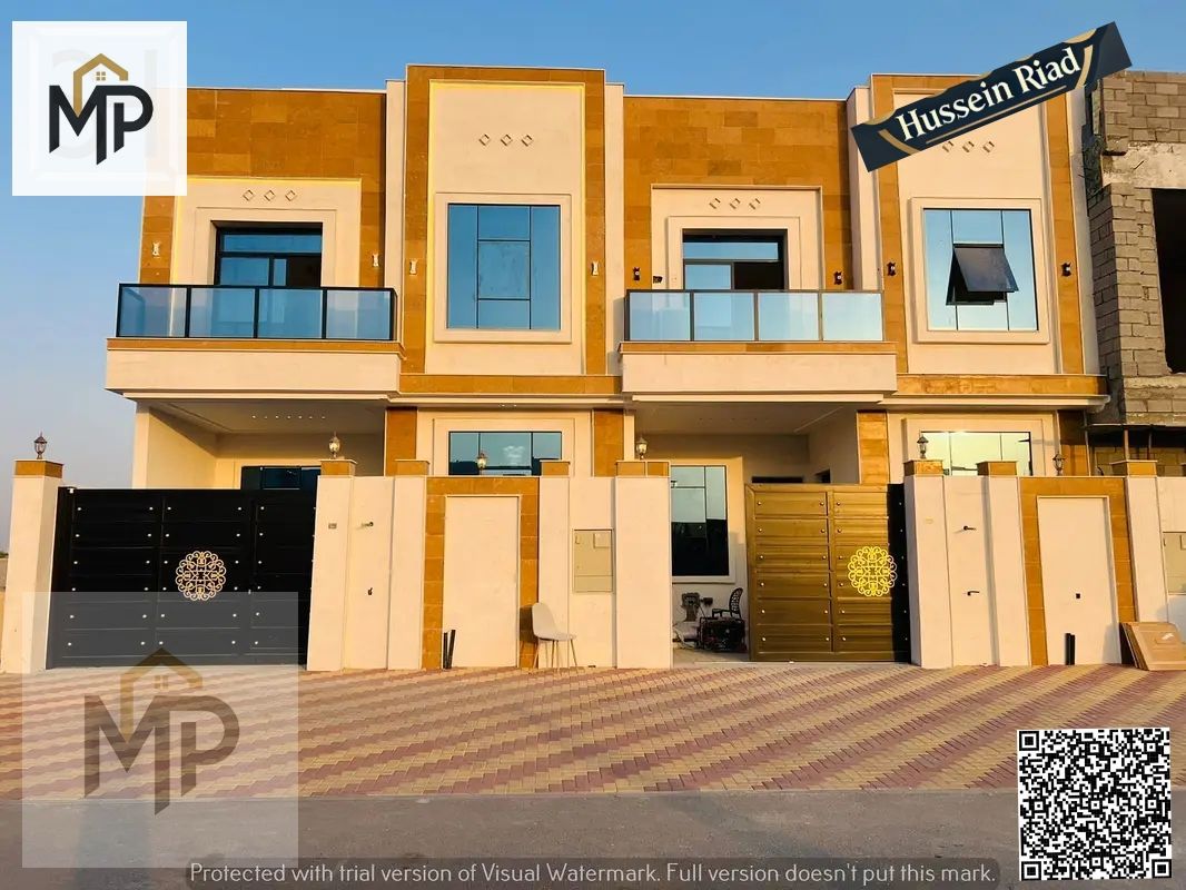 Luxury modern villa opposite a mosque and services in Al Yasmin