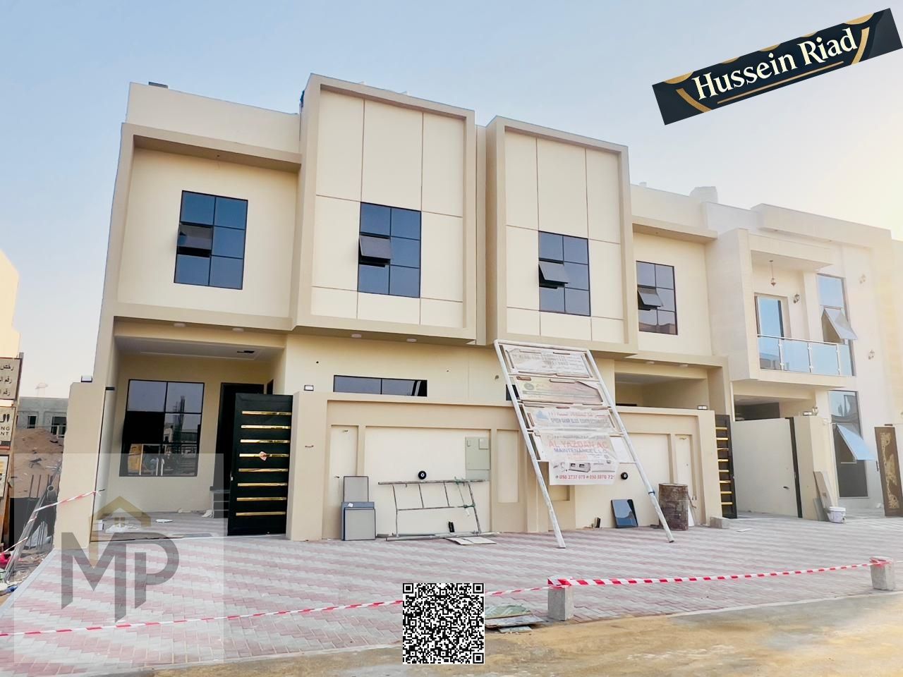 Luxury townhouse in Al Yasmin area - ready to move in at a special price including air conditioning, a prestigious location that combines tranquility