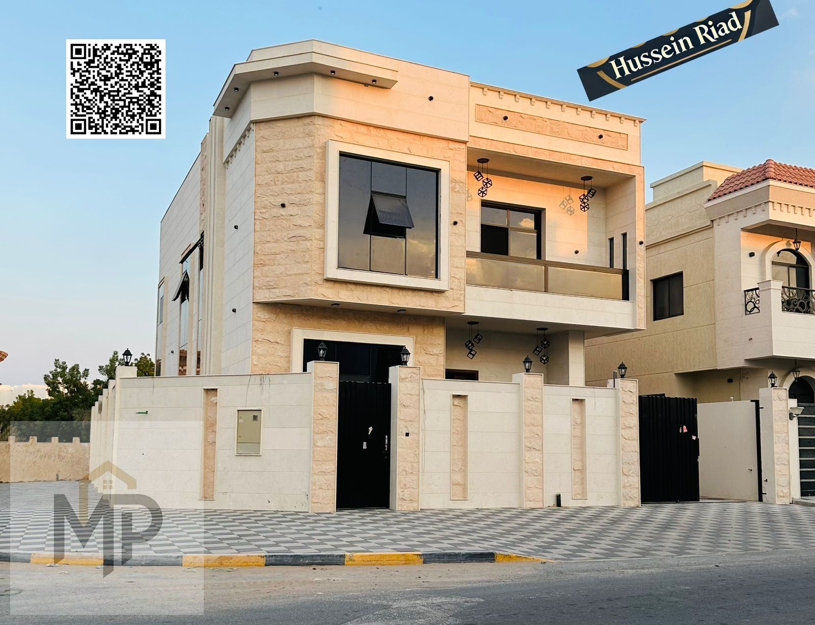 For Sale: Luxury villa in Al Helio 2, Ajman, strategic location near the mosque and registration fees included