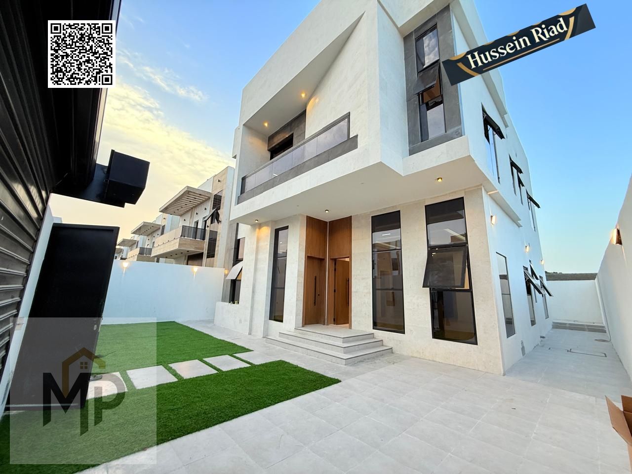 5 master bedroom villa with garden and central air conditioning, price includes registration and ownership fees.