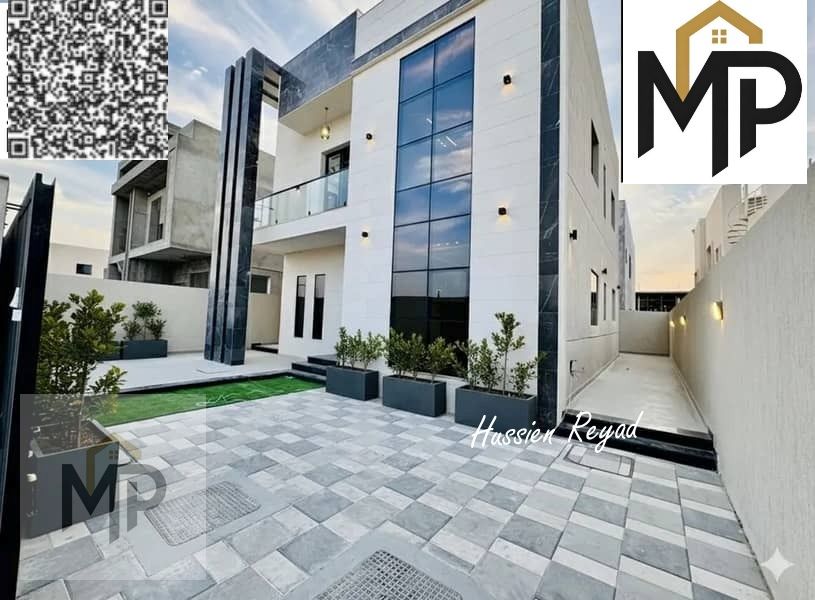Villa for sale with freehold ownership for all nationalities, including registration and ownership fees, near Sheikh Mohammed bin Zayed Street.