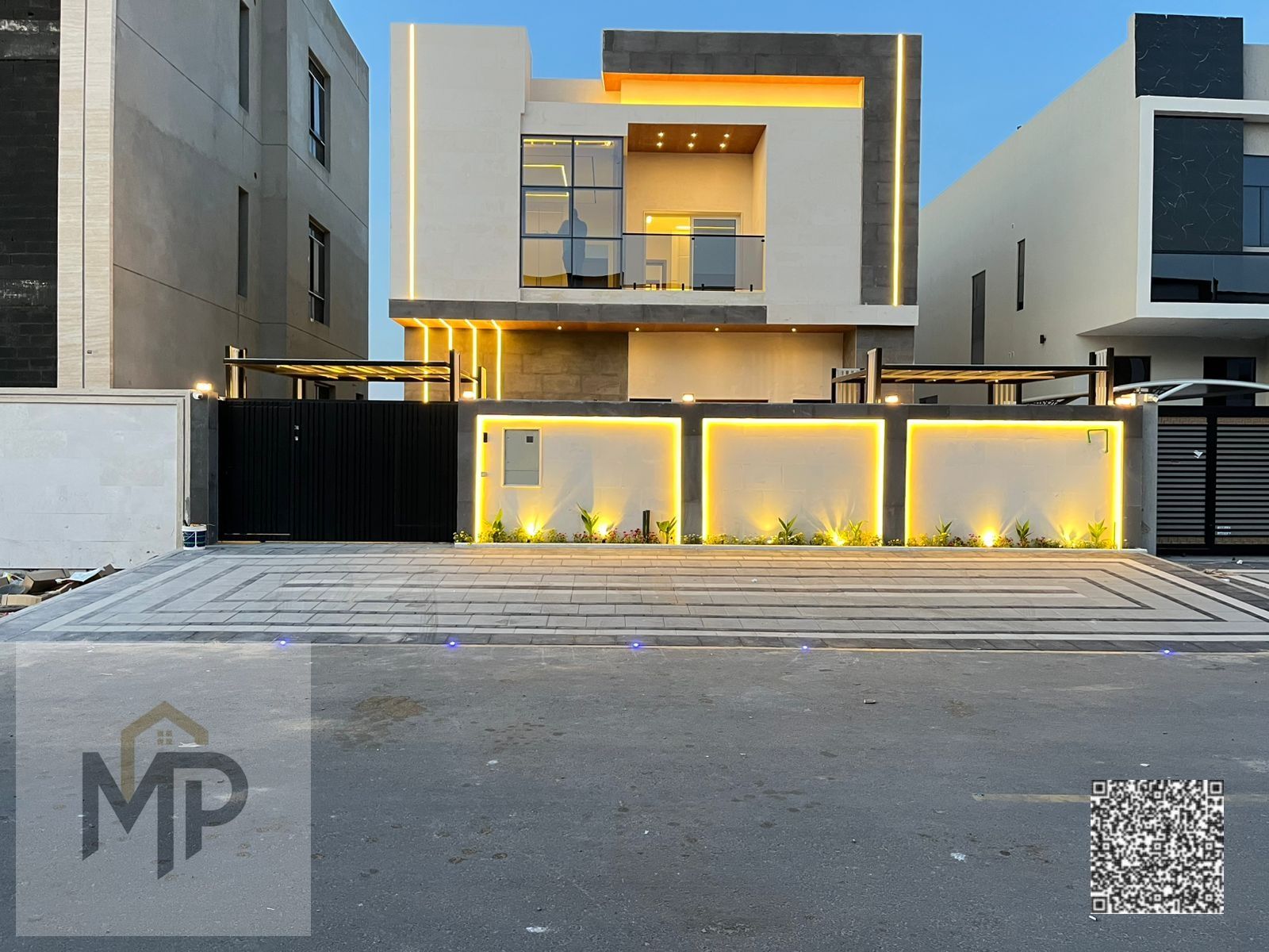 For sale: Modern villa in Al Helio 2 (directly next to Azhi project), including registration and ownership fees. Close to all services and near Sheikh