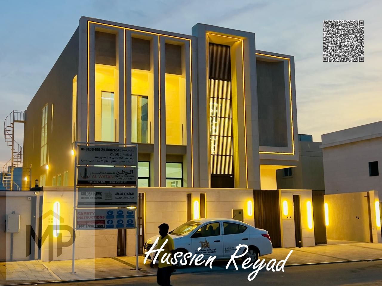 Your chance now to own a villa fully equipped with air conditioning, water, and electricity. Modern design, ready to move in, and located opposite a m