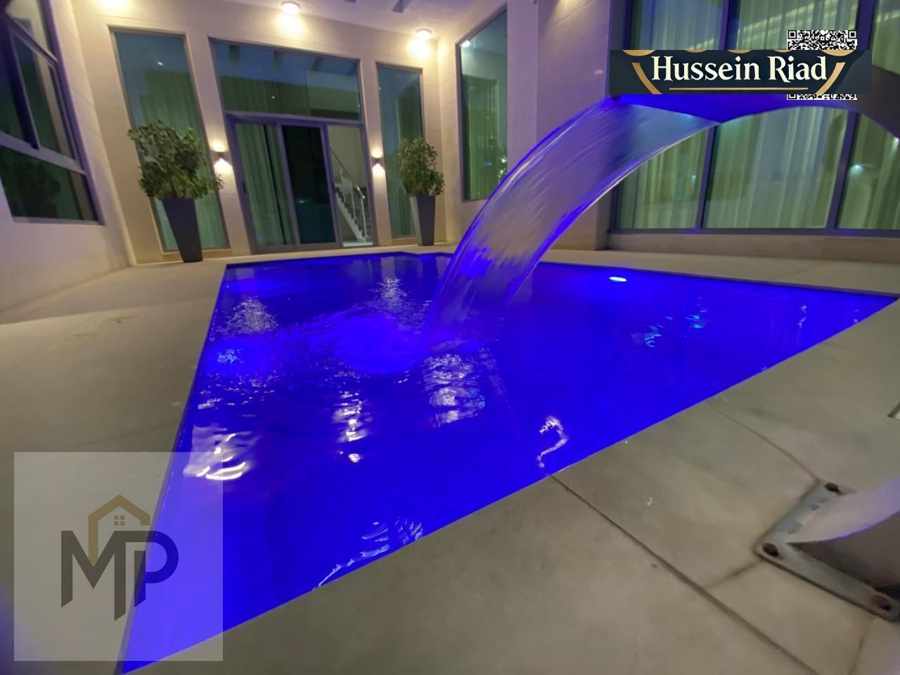 For Sale – Luxury Corner Villa in Al Yasmin, facing the park – Ajman | 6 Master Bedrooms | 3 Living Rooms + Swimming Pool + Indoor Yard | All-inclusiv