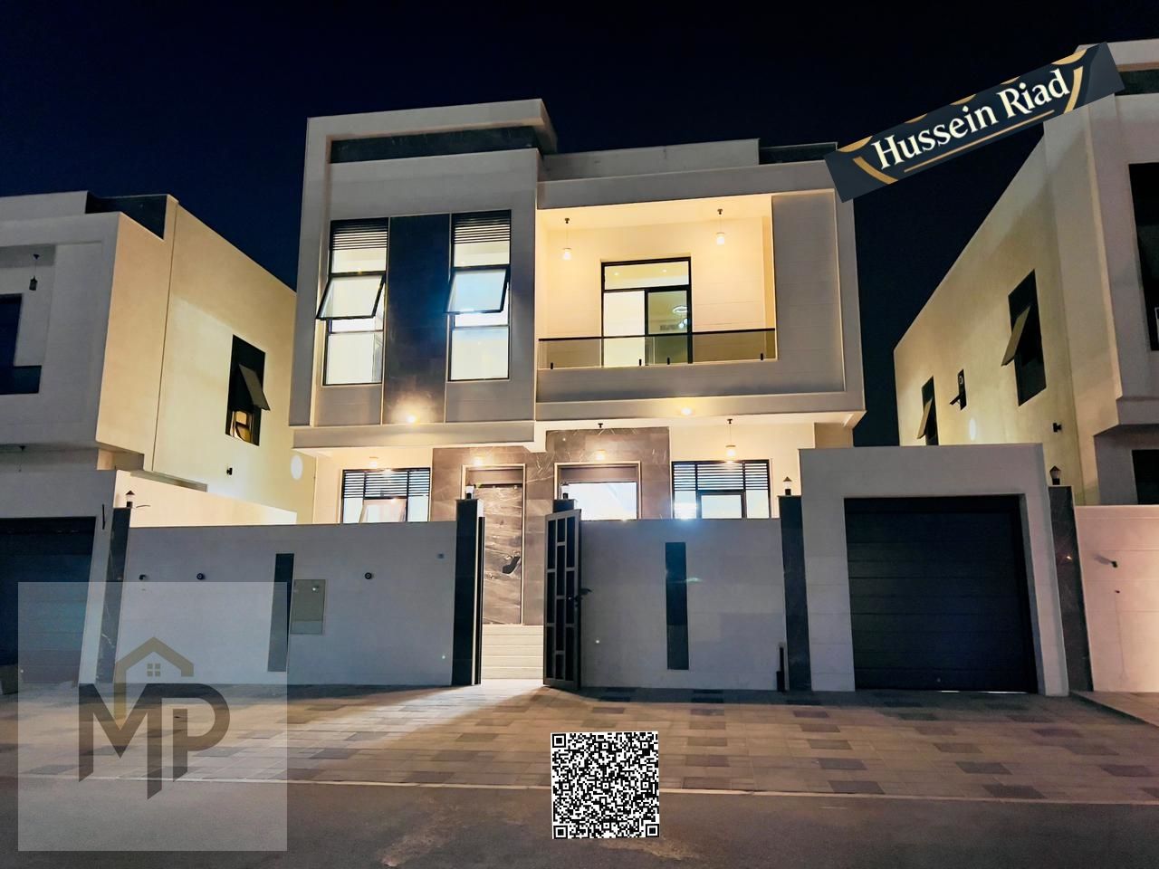 Two luxury villas for sale in Al Bahia | 5 master bedrooms with central air conditioning