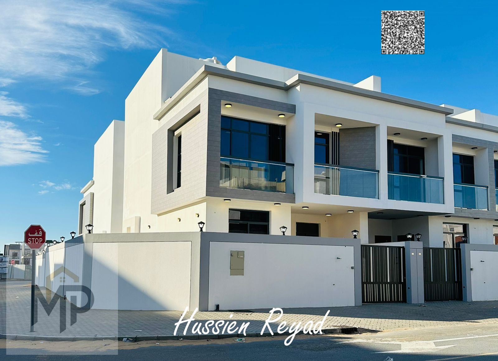 Villa for sale in Al Bahia, 6 master bedrooms with majlis and living room, spacious building area