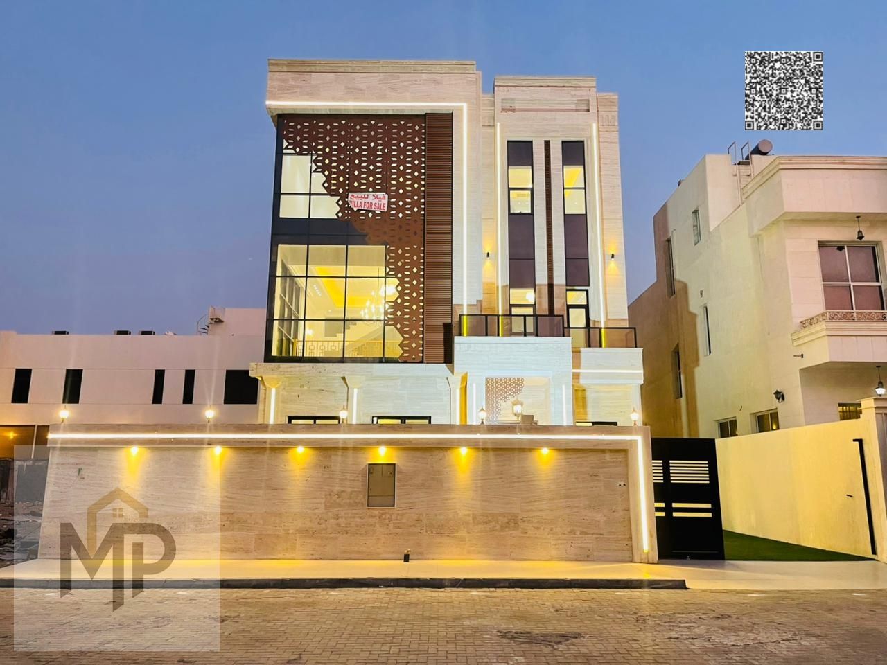 Luxury villa for sale in Al-Aliya – strategic location and spacious areas