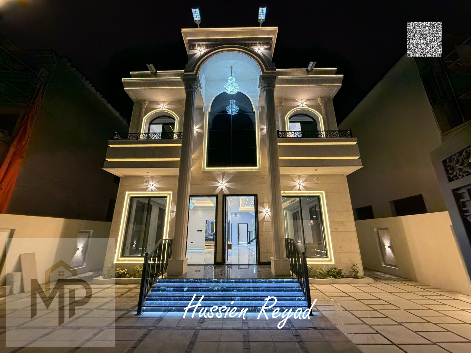 Villa for sale, high-end finishing | 6 master bedrooms | Roof with waterfall | Prime location - Price includes fees