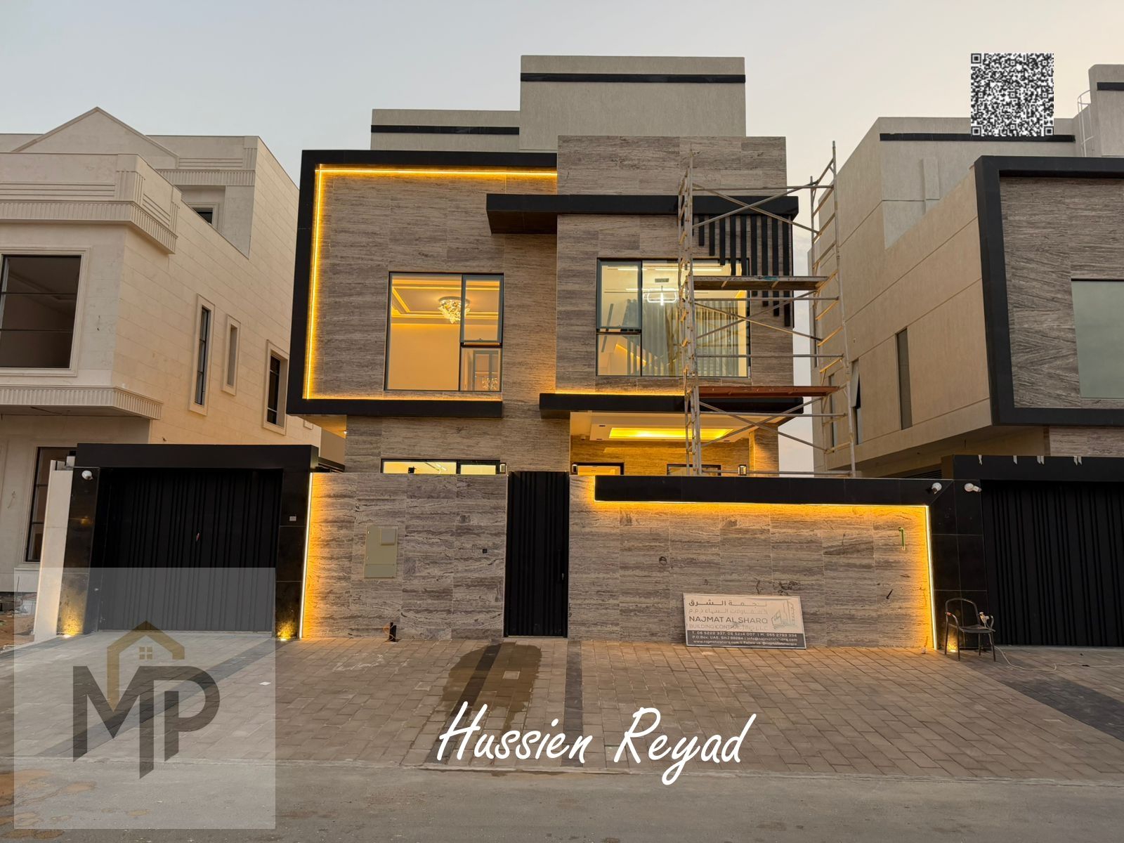 Your golden opportunity to own a modern villa with 4 bedrooms, 3 living rooms, and a hall - including fees and air conditioning, with a rooftop overlo