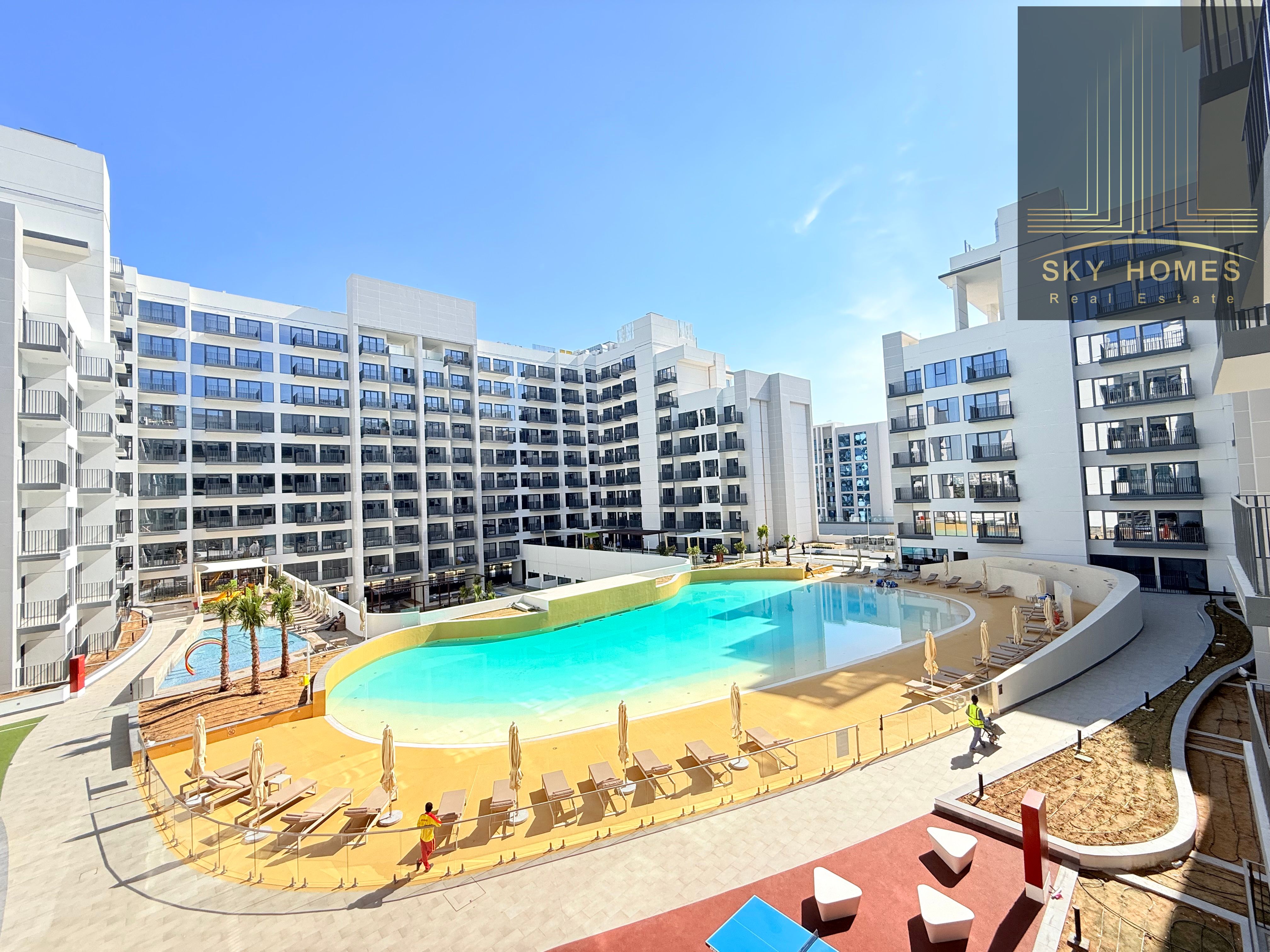 Brand New Chiller Free Pool View Studio Apartment Available