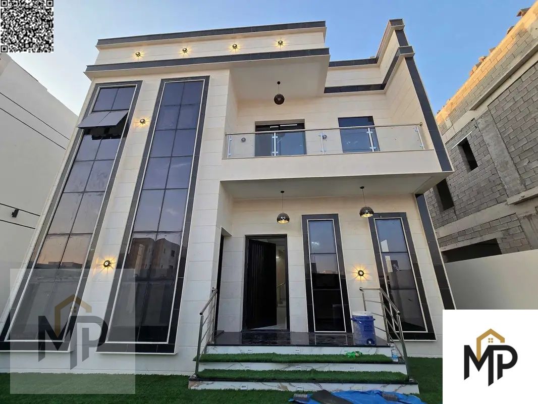 Luxury villa for sale in Al Yasmin, 3 master bedrooms