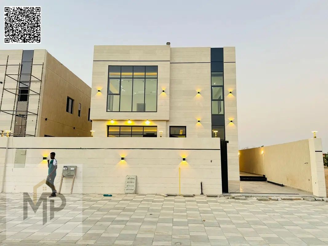 Villa in one of Ajman's most prestigious areas, freehold for all nationalities, registration fees included.