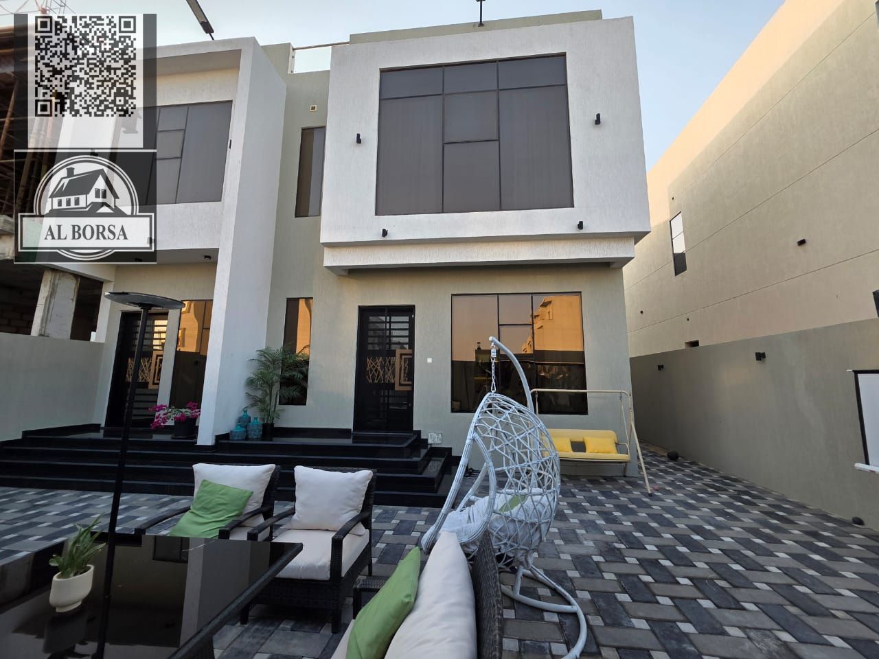 Villa for rent in Al Zahia with some furnishings | 5 master bedrooms | Majlis and living room | 7 bathrooms | Maid's room | AED 110,000 – 4 install