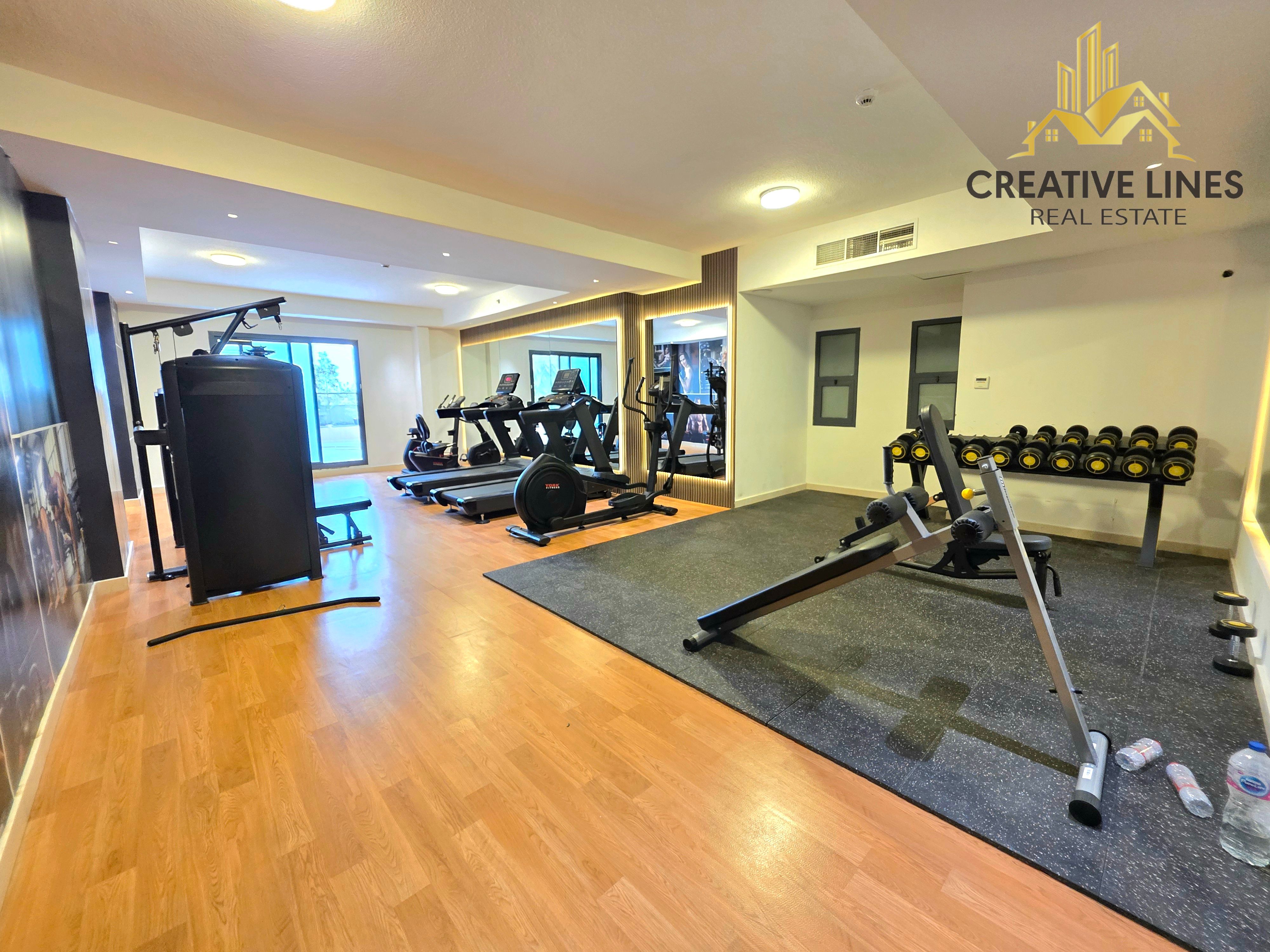 Furnished 1-Bedroom Apartment Available For Rent ( Dewa Free )