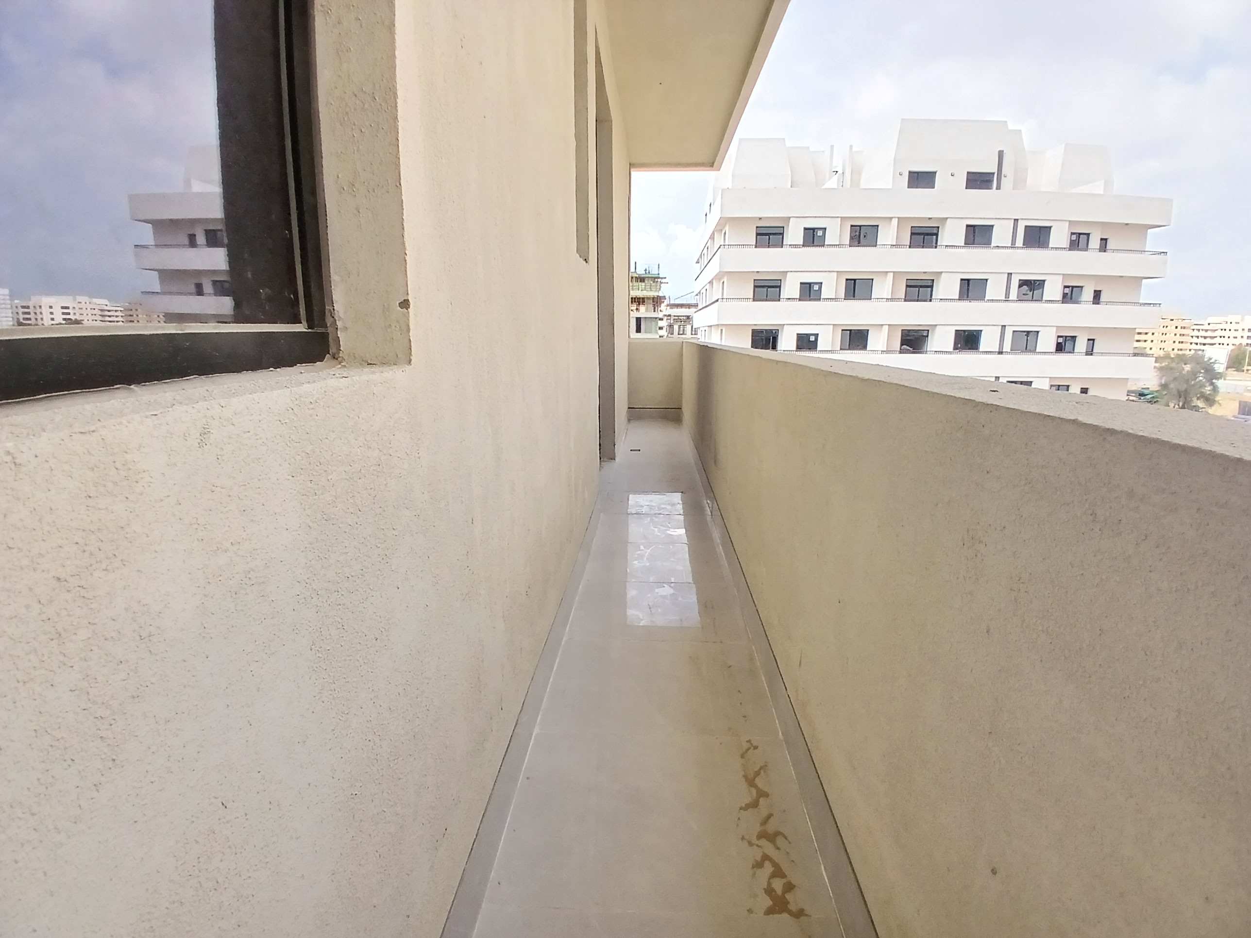 Two month free || Big balcony Brand new Master 1_BR double balcony 2 bathroom only 49k_ family 6 cheq payment > on road building al