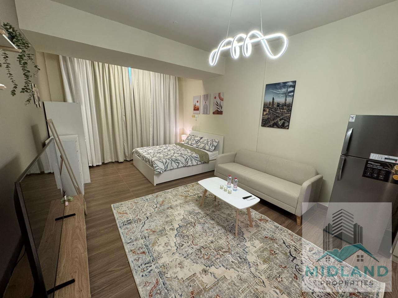 Furnished Studio Apartment for Sale | Frankfurt Sports Tower, Dubai Sports City