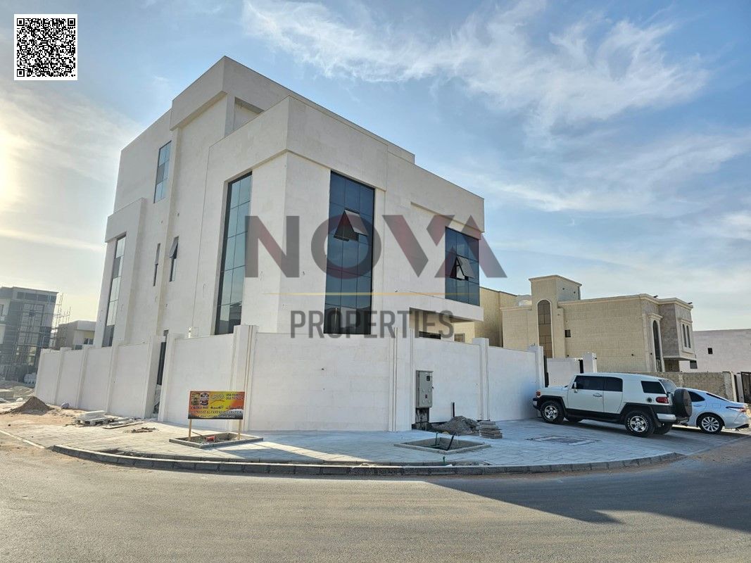 Luxurious Owner-Built Villa for Sale | Al Zahia, Ajman | Corner Plot | Brand New