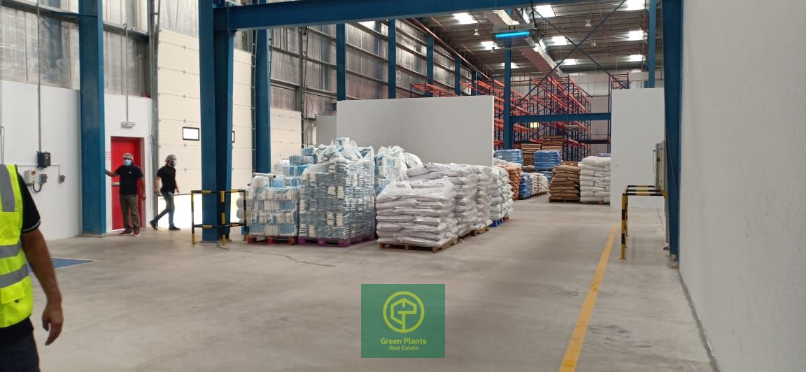 Jebel Ali Ind. Area 26,500 sq. Ft warehouse with built-in office, washroom and pantry