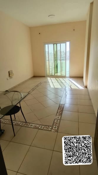 For annual rent in Ajman Two bedrooms and a living room with a balcony In Al Nuaimiya 1, near the Dubai and Sharjah exit