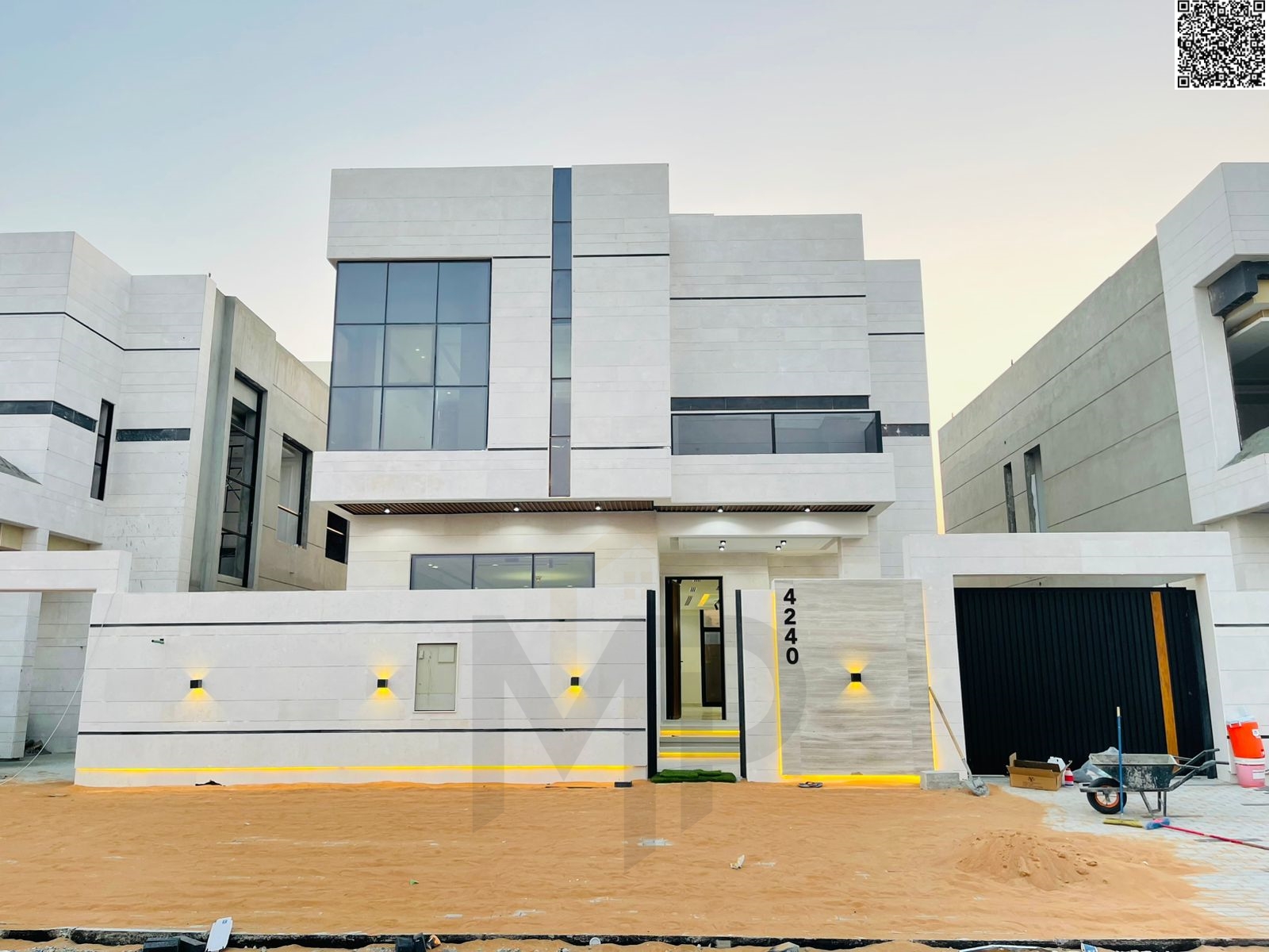 A luxurious villa with a European design and super deluxe finishes.
