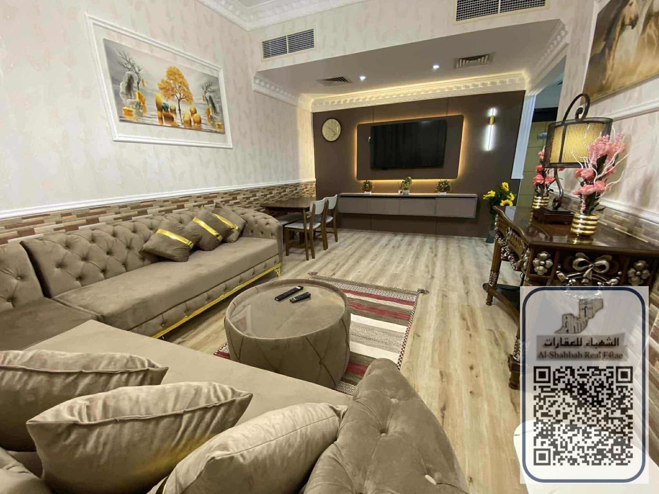 Fully Furnished 2 Bedroom Apartment for Monthly Rent – Garden City Towers Al Hamidiya | All Bills Included