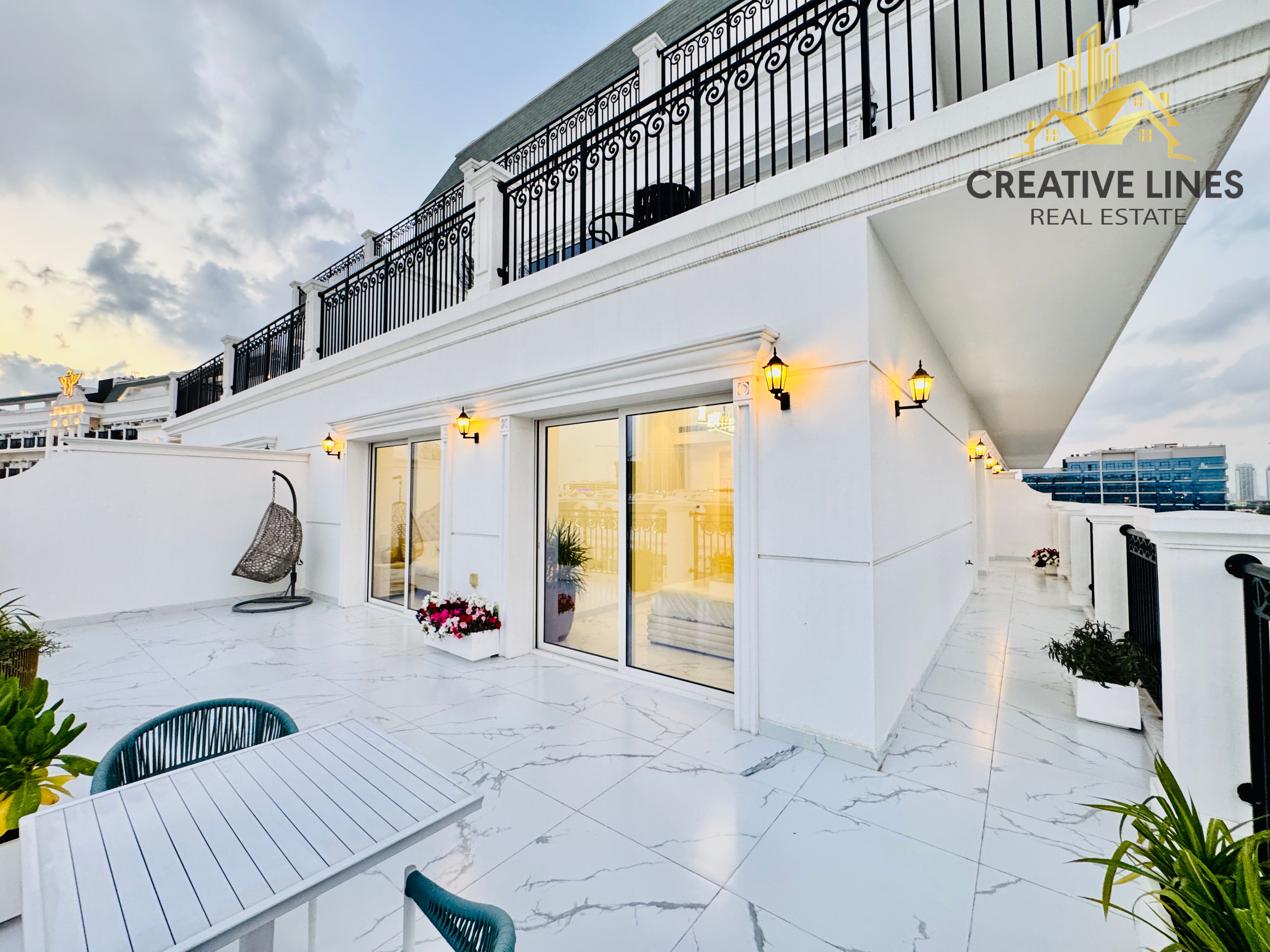 Ready To Move 3 bedroom apartment available with garden view