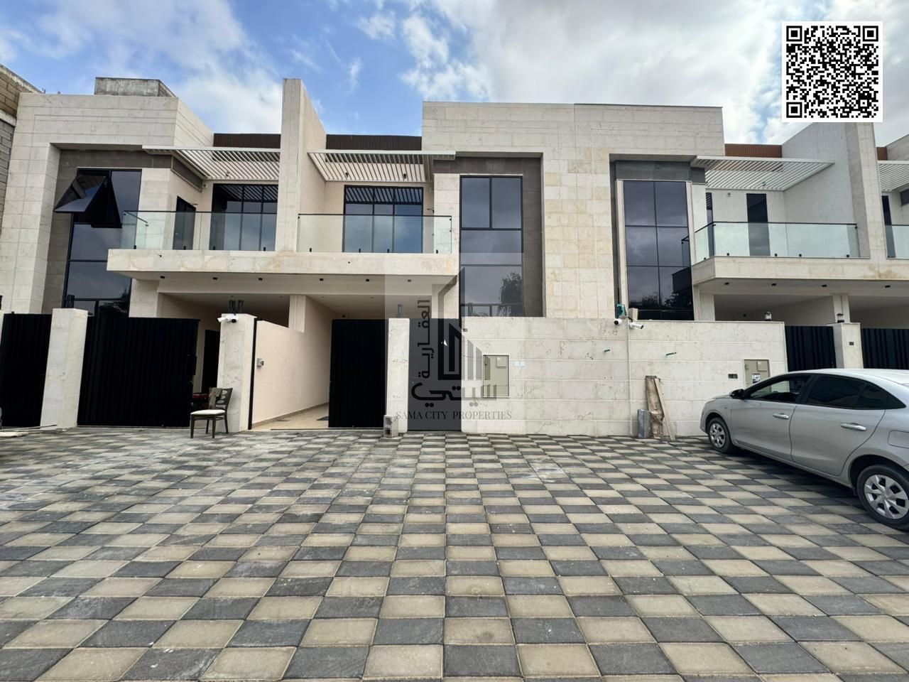 Luxury-finished townhouse villa