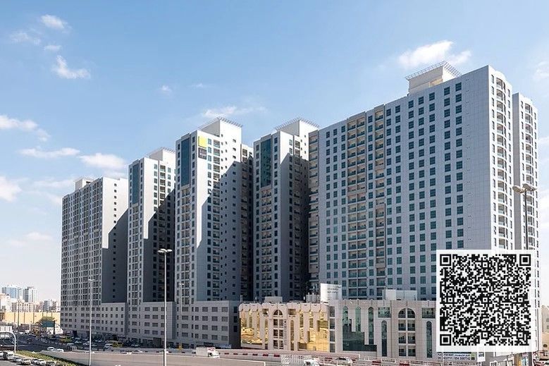 One-bedroom apartment for sale in City Towers. Down payment: AED 176,840