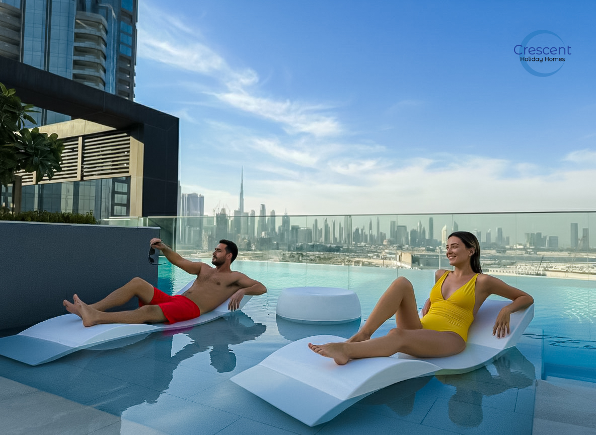 Modern 1BR Apartment for Rent | Berkeley Place, Meydan