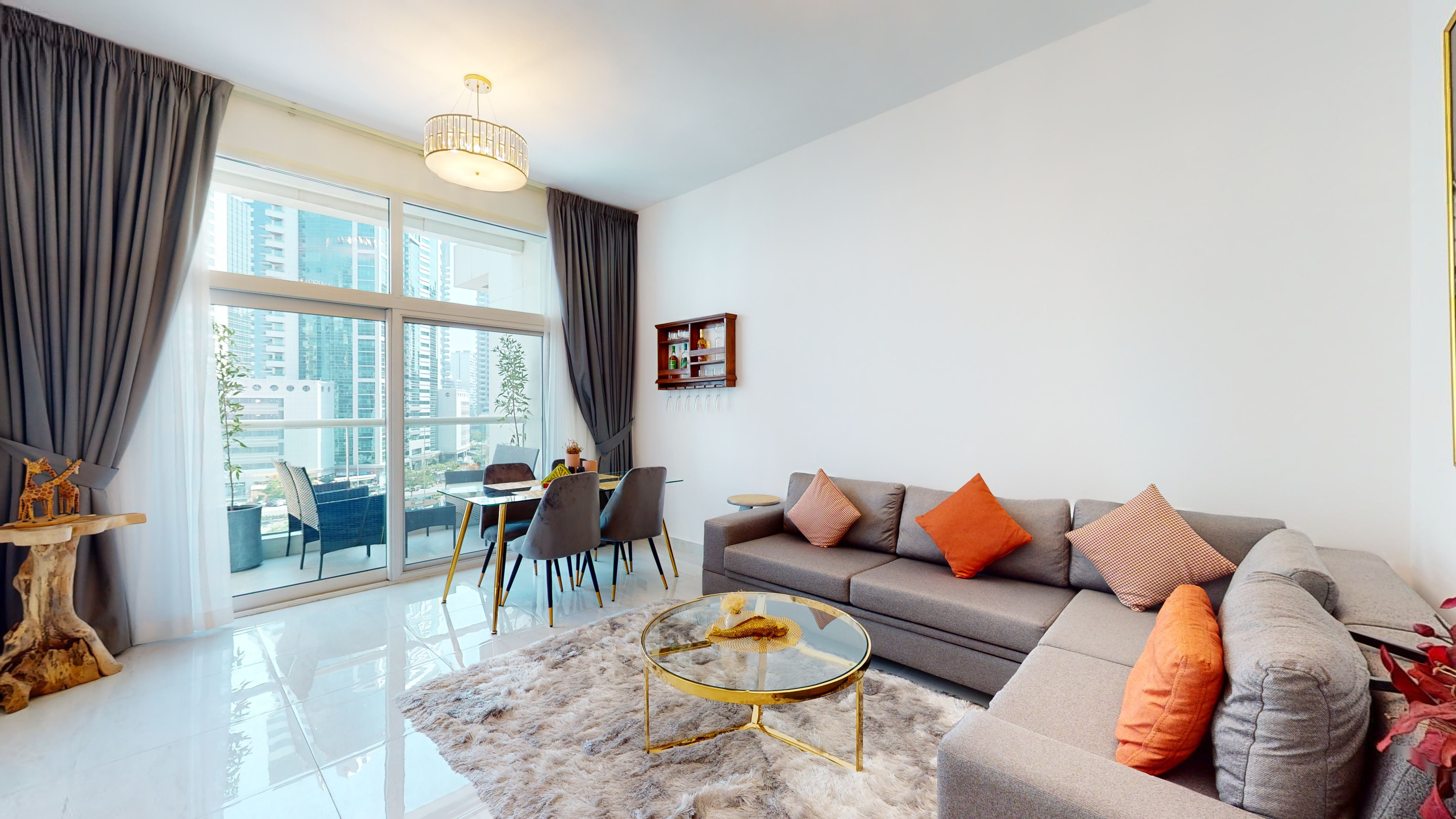 Vacant | Furnished | 1 Bed | Balcony