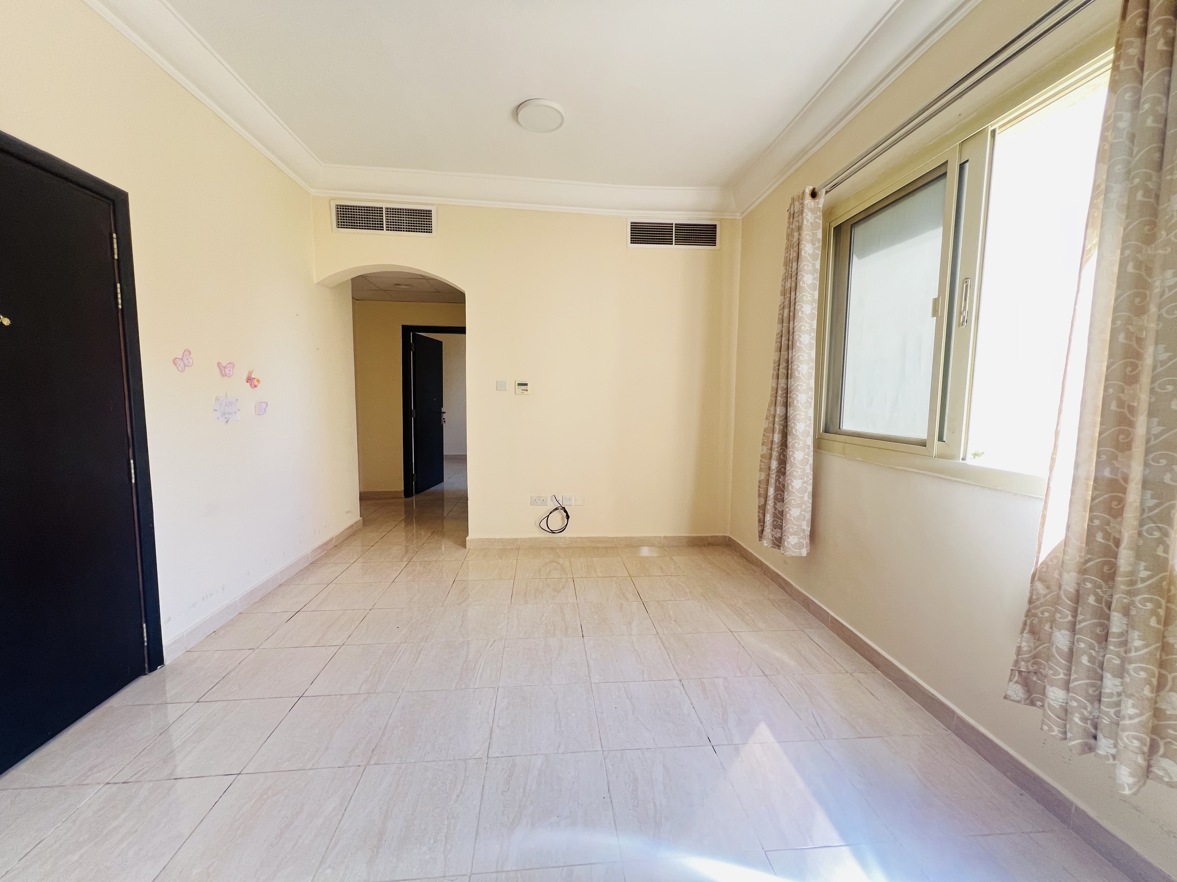 1 month free 1bhk with central ac close to Muwaileh bus station price 30k