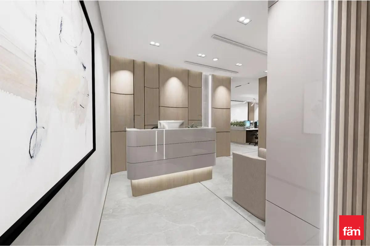 Turnkey Luxury Office | Lake View | Vacant | DMCC