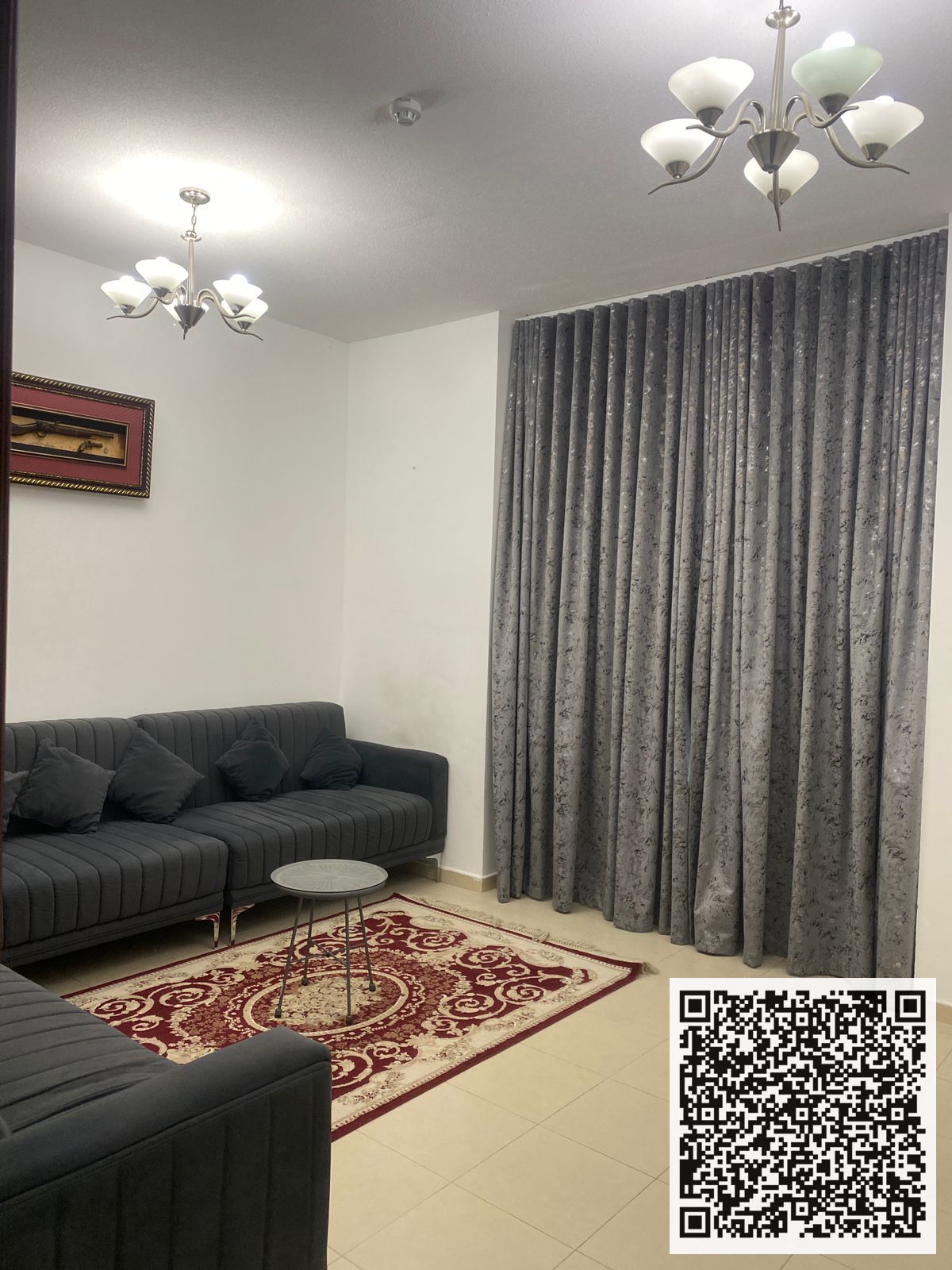 For sale: Apartment in City Tower, 2 bedrooms and a living room. Installment: 4,800 AED/month.