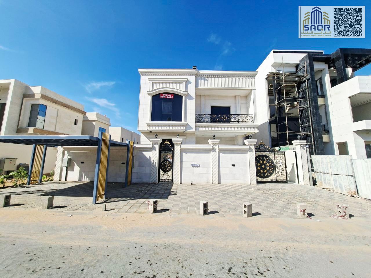 Classic design villa with private pool / Registration fees included, along with water, electricity, and air conditioning.