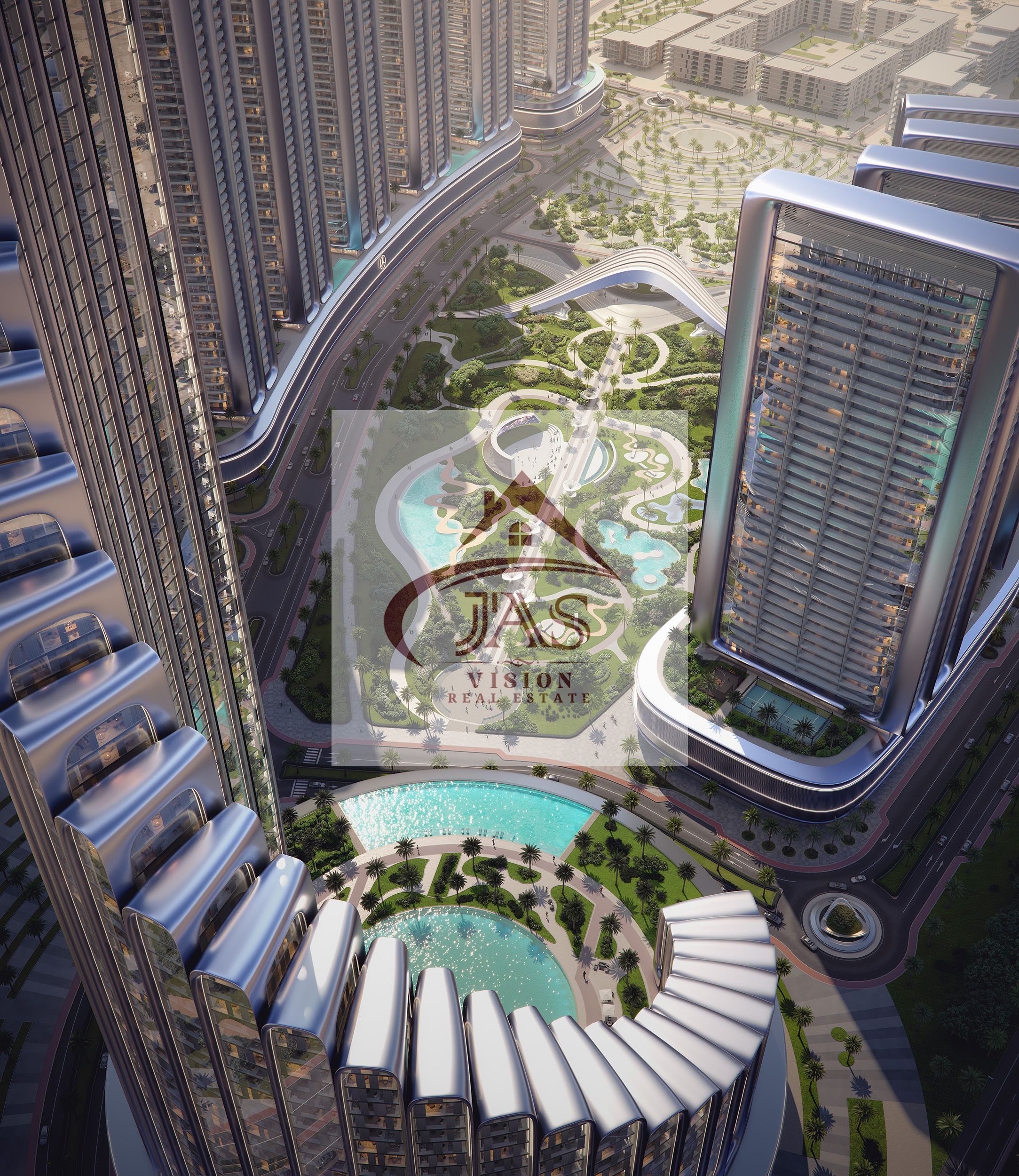 WATER CANAL AND BURJ KHALIFA VIEW | WORLD CLASS AMENITIES