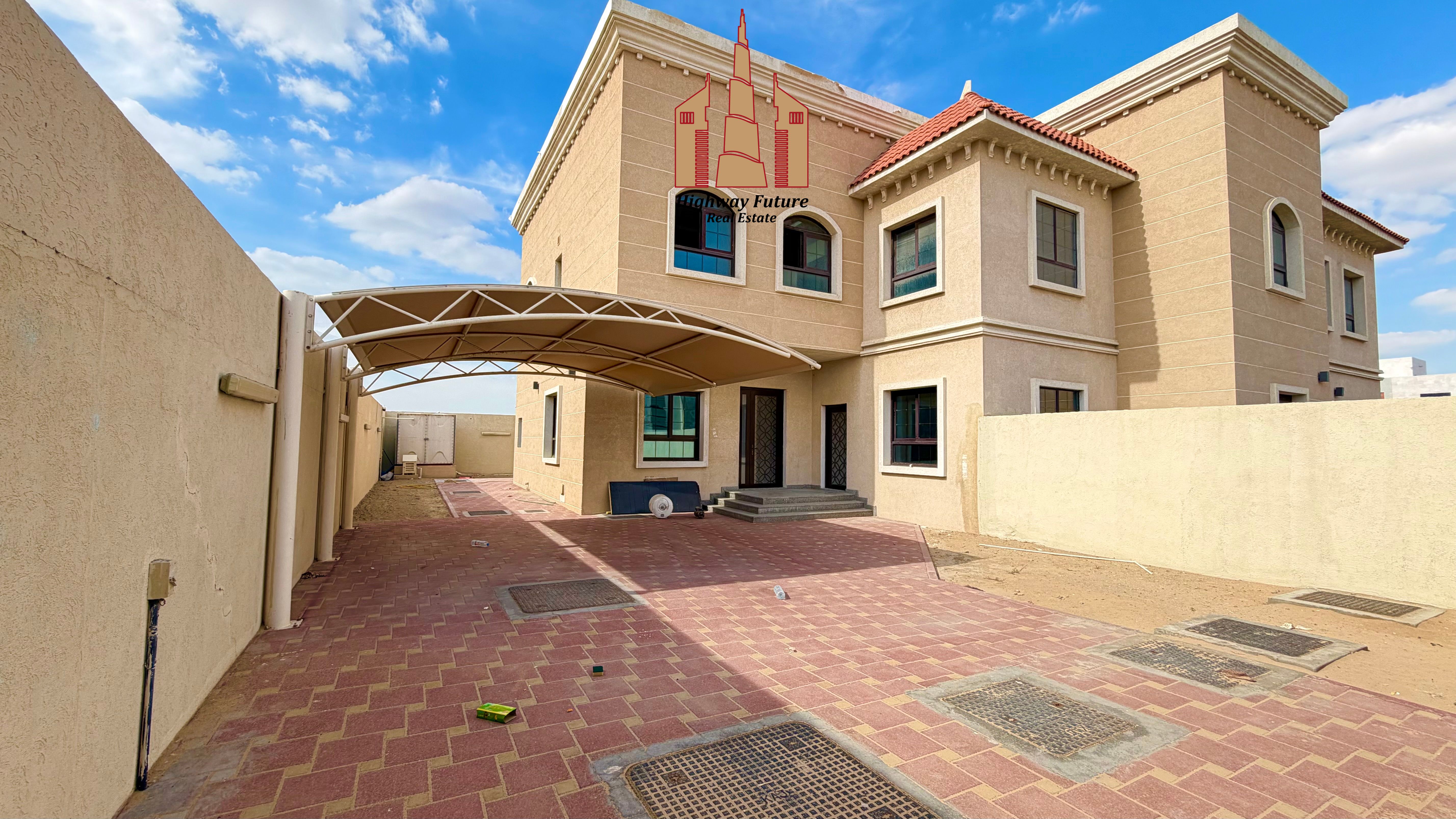 Elegant 4BR Villa with Hall Majlis + Maidroom in Hoshi