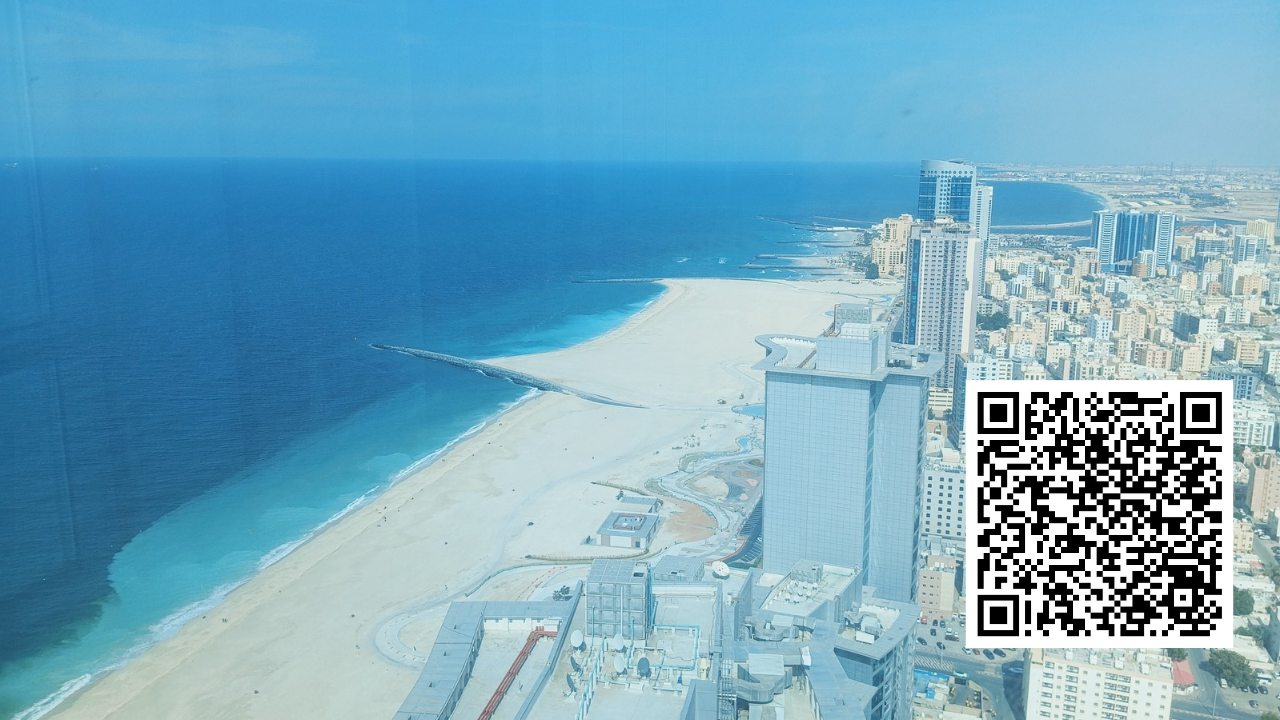 Elegant 2BHK in Corniche Tower | Partial Sea View | Parking Included