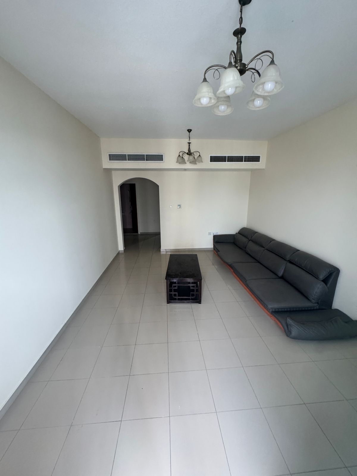 Two bedrooms and a living room for annual rent on Ajman Corniche