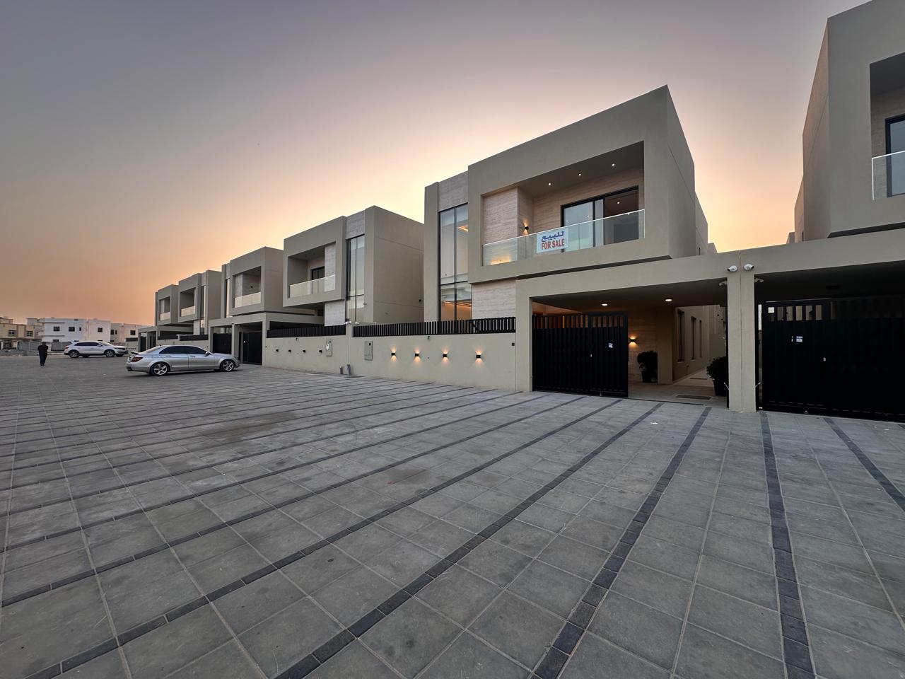 Super deluxe villa in Al Zahia area, large setback, prime location