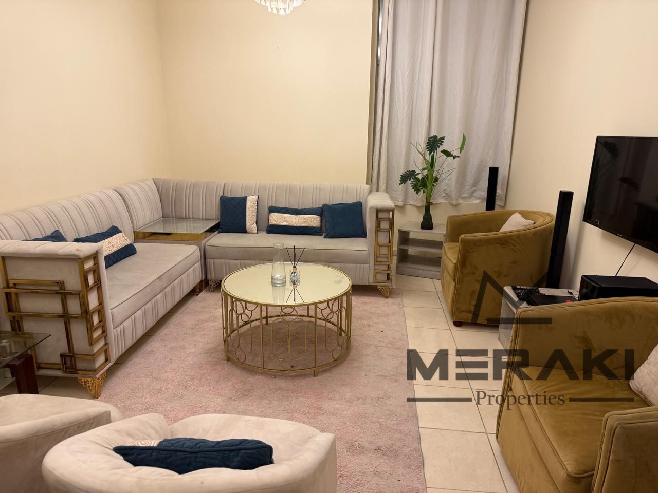 A one-bedroom apartment with a living room and a view of the creek for sale at a literally bargain price, absolutely not available anywhere