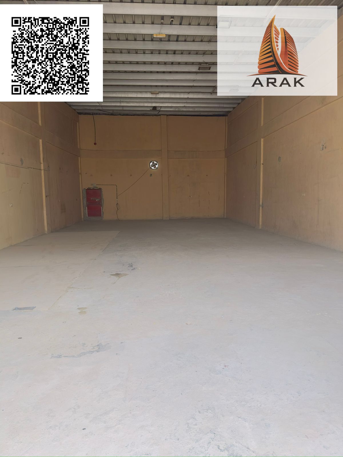 Annual Rent in Ajman Industrial Area 2 Warehouse with a total area of 2200 sq ft Suitable for storage or commercial use Located close to services and