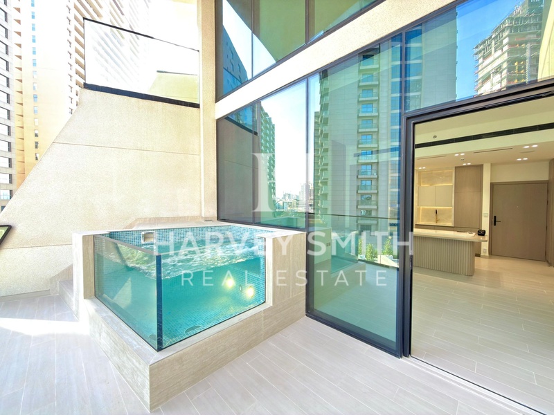 Panoramic Skyrise Views | Private Pool | Vacant
