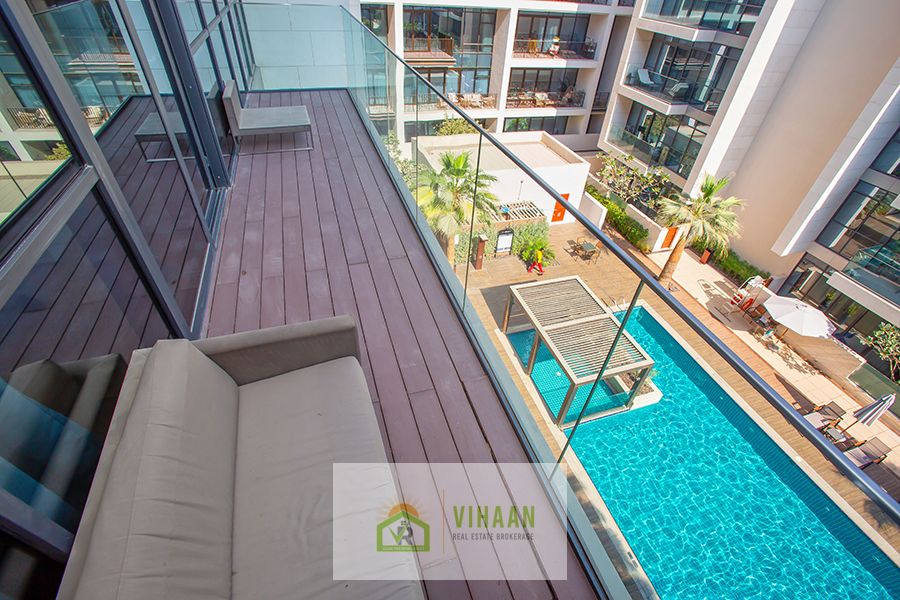 Fully Furnished | Prime Location | Biggest Size | Pool View