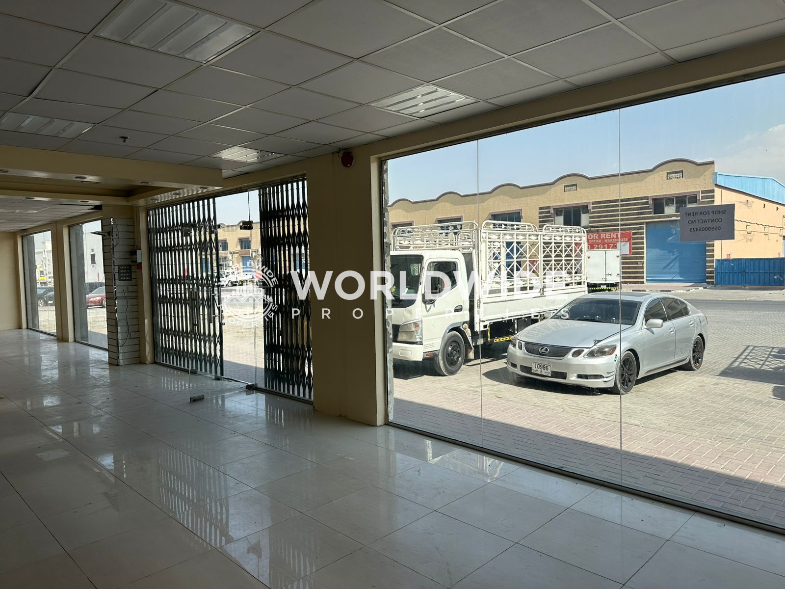Two Shutters Shop for rent in New Industrial City Ajman in a prime location