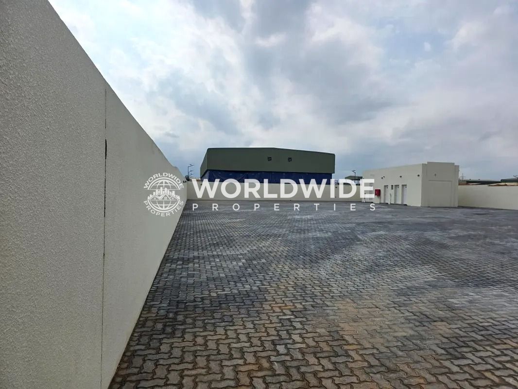 11,000 Sqft YARD WITH SHOWROOM AND OFFICE FOR RENT ||| 25-KW 3-PHASE ||| RENT 250,000/-