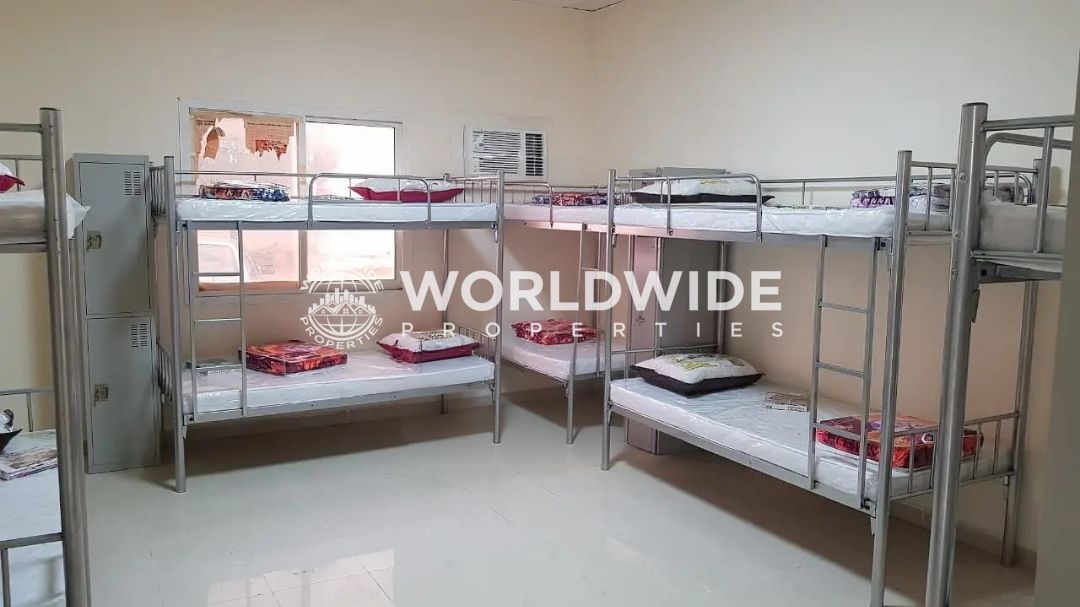 Ready To Move | Staff Accommodation for Rent in Al Jurf Industrial 2 | 116 Rooms | AC + Bills + Gas Included